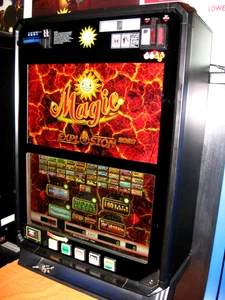 ADP Geldspielautomat - SLIMLINE 22  Zoll Explosion 2020 Spielautomat Top Zustand - Bild 1 von 4