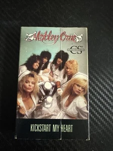 Motley Crue Kickstart My Heart Cassette Tape Single 1989 - Picture 1 of 6
