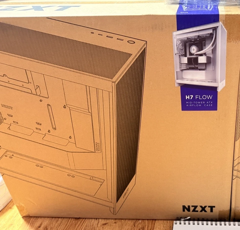 NZXT H7 Flow 2024 - Mid-Tower ATX Airflow Case - Image 1 of 1