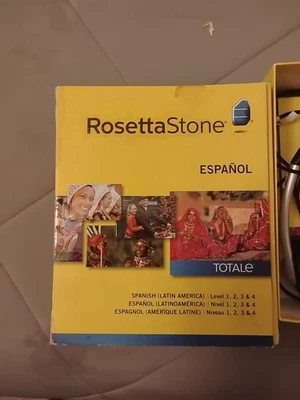 Rosetta Stone Espanol Spanish Latin America Level 1, 2, 3, 4 - Image 1 of 4
