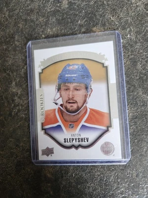 2015-16 Upper Deck Series 2 UD Portrait Rookie Anton Slepyshev Card# P-82 - Image 1 of 2