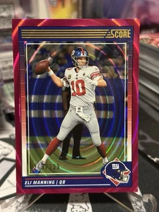 2024 Score - Eli Manning #216 Ellipse /299 - Picture 1 of 6