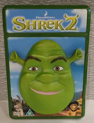 Shrek 2 Ltd Ed 2 Disc Special Edition With 3D Foam Face Hard Case NEW SEALED - Image 1 of 4