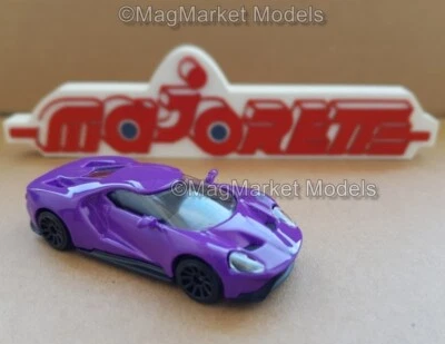 MAJORETTE · FORD GT · PURPLE · STREET CARS · 1:64 · BRAND NEW · NO BOX - Image 1 of 2