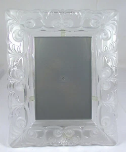 Marco de fotos Fifth Avenue Crystal 11X 8 pulgadas esmerilado remolino - Imagen 1 de 8