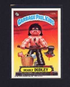 GPK OS4 137b Deadly Dudley 1986 casi nuevo-como nuevo - Imagen 1 de 1