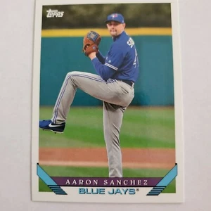 2019 Topps Archives Aaron Sanchez card # 208 Toronto Blue Jays - Picture 1 of 1