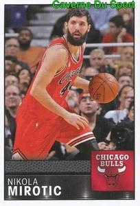 074 NIKOLA MIROTIC MONTENEGRO CHICAGO BULLS STICKER NBA BASKETBALL 2017 PANINI - Picture 1 of 1