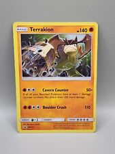 Pokémon  TCG Terrakion SM223 Holo Black Star Promo Rare Card Holographic