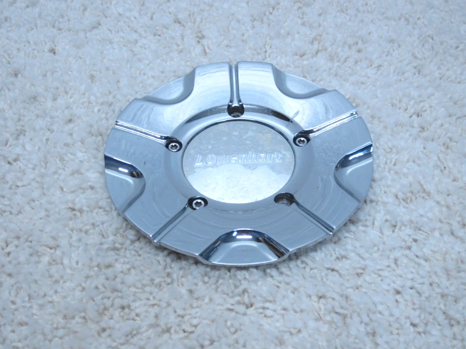 LOWENHART C0A28E ALEACIÓN PERSONALIZADA CROMO PERNO EN CROMO METAL TAPA CENTRAL #2F-1 Foto 1 de 2