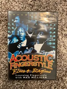 ArtsMagic ACOUSTIC FINGERSTYLE Gitarre BLUES & RAGTIME Unterricht DVD Max Milligan - Bild 1 von 3
