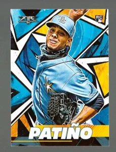 Tarjeta de novato Luis Patino RC 2021 Topps Fire TAMPA BAY RAYS #34 - Imagen 1 de 2
