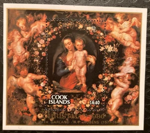 COOK ISLANDS 1986 CHRISTMAS SGMS1084 - Picture 1 of 1