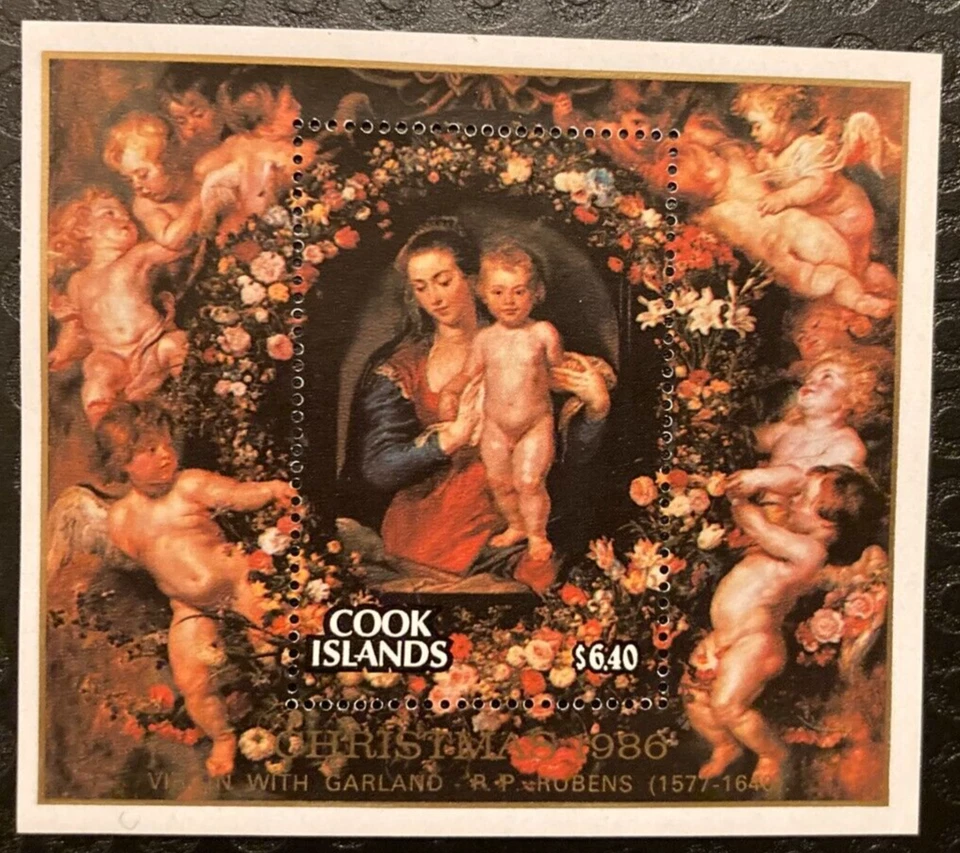 COOK ISLANDS 1986 CHRISTMAS SGMS1084 - Image 1 of 1