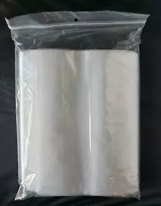 Sacchetti di plastica trasparente con cerniera 9 x 12 protettivi richiudibili 2 mil sacchetti da imballaggio 100 lotto - Foto 1 di 3