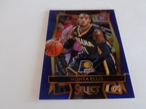 2016-17 Select Blue Prizm Monta Ellis Card #77 Serial #194/299
