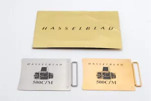 【NEUWERTIG】 Hasselblad Original Film Rückseite Dark Slide Gold und Silber für A12 JAPAN - Bild 1 von 8
