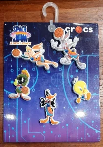 Crocs Space Jam 2 Jibbitz Schuh Charms 5er-Pack Neu Unbenutzt - Bild 1 von 6