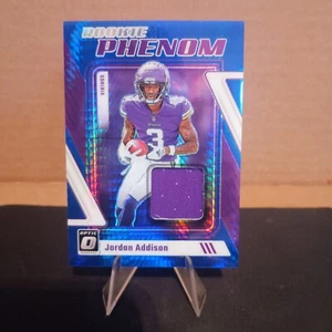 2023 donruss optic jordan addison Rookie Phenom Blue Hyper - Picture 1 of 2