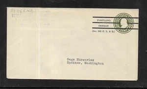US Precancel Envelope: OR Portland 1b2 E 50 33 Used (Russellville Nurseries) - Picture 1 of 1
