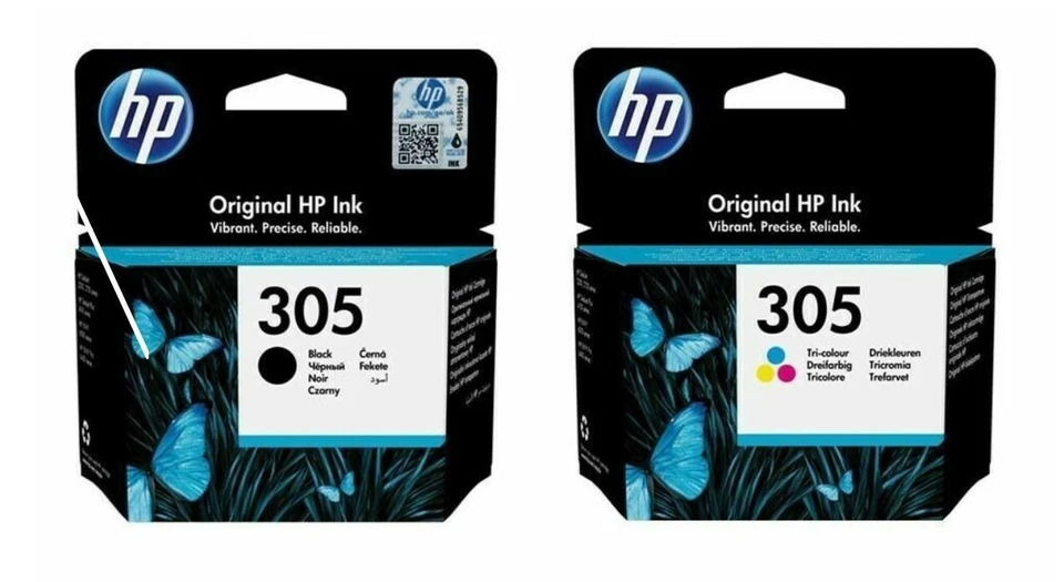 HP 305 NEGRO + TRICOLOR ORIGINAL (3YM61AE/3YM60AE) - Imagen 1 de 1