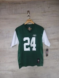 New York Jets Revis Vintage Fußball NFL Trikot L Jungen passend für kleine Männer - Bild 1 von 6