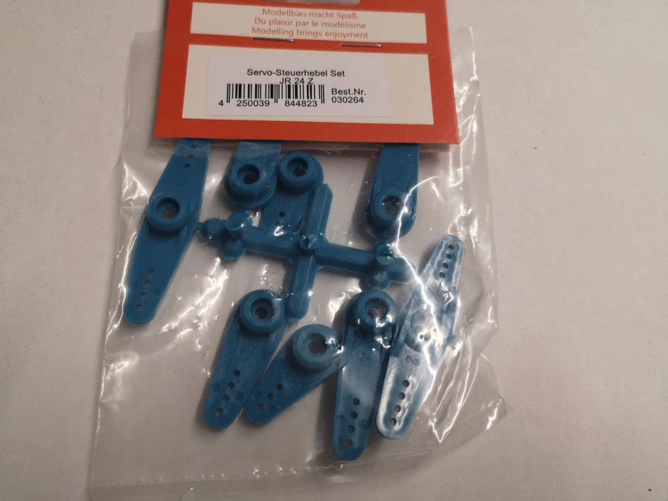 mobo-racing 030264 Servo-Steuerhebel-Set JR 24 Zähne