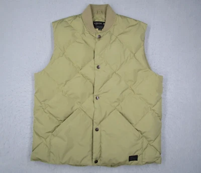 Chaleco Arbor Collective Para Hombres Extra Grande Verde Acolchado Grueso Cremallera Completa Puffer Foto 1 de 4