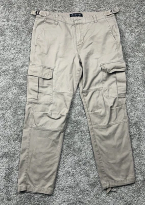 Pantalones cargo Empyre para mujer 32 tostados doble rodilla tácticos senderismo grunge 34x28 LEER Foto 1 de 4