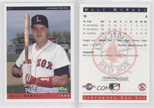 1993 Classic Best Lynchburg Red Sox Walt McKeel #19