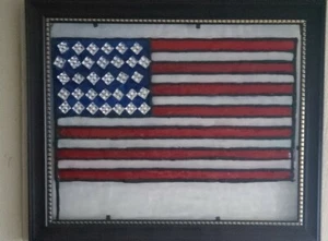 Glazed Hand Painted Stain Glass Art - Picture 1 of 5
