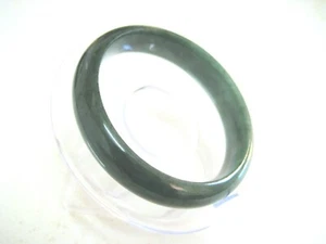 Natural Deep Green Jadeite Bangle from Burma - A9122546 - Picture 1 of 6