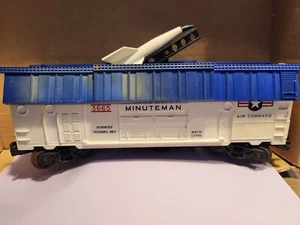 Lionel O Gauge #3665 Minuteman Missile Launching Box Car - Picture 1 of 3