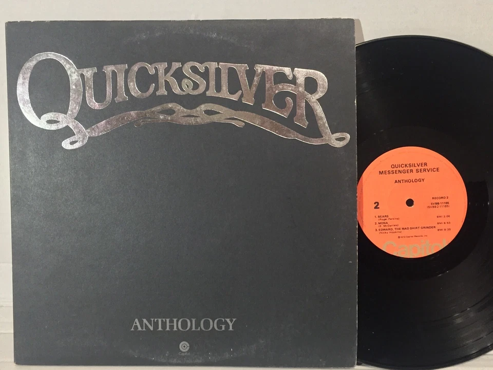 Quicksilver Messenger Service Anthology VG+ 2LP EMBOSSED GATEFOLD psych - Image 1 of 1