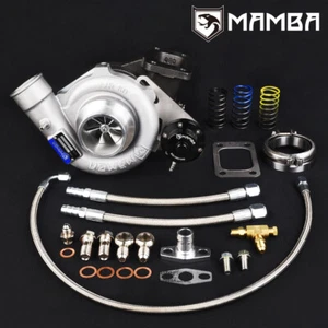 MAMBA 9-7 Uni 2.25" A/R.60 GT2860RS Ball Bearing Turbocharger + .42 T3 V-Band - Foto 1 di 12