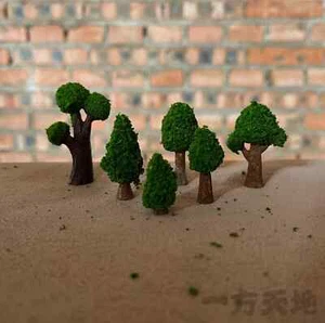 Simulation Pine Bonsai Tree Hole Miniature Plants Scene Display Props Model Toy - Picture 1 of 25