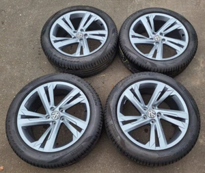 4x VW Tiguan R-Line Sommerrad 8,5x19 ET38  5x112 5NA0601025AG Pirelli 255-45-19 - Bild 1 von 11