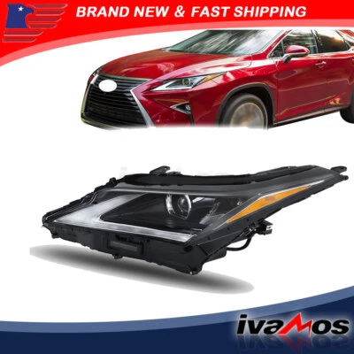 Faros LED izquierdo nuevo para Lexus RX350/RX450h 2016-2019 sin par AFS conductor Foto 1 de 4