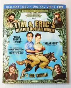 Tim and Erics Billion Dollar Movie (Blu-ray/DVD, 2012, 2-Disc Set) - Bild 1 von 2