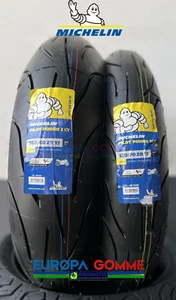 COPPIA 120/70 ZR17 58W + 160/60 ZR17 69W DOT 2025/24 PILOT POWER 2CT BIMESCOLA - Bild 1 von 5