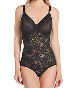 Ropa de encaje para mujer Bali N de forma suave DFAL10, negra, talla 34D - Imagen 1 de 9