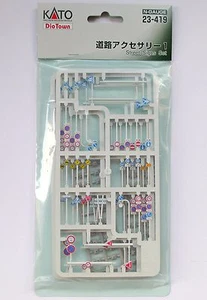 Kato 23-419 Dio Town Road Accessories Set N Scale - Picture 1 of 2