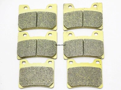 Pastillas de freno delanteras traseras MC para Yamaha FZR 1000 EX 1989-1993 1000 Genesis 1987-1988 Foto 1 de 3