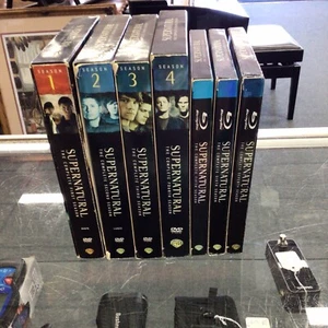 Supernatural Complete Season Sets - Seasons 1-7 DVDs and Blue-Ray DVDs - Picture 1 of 5
