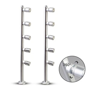 2pcs Jewelry Showcase LED pole light for retail display case 4000K 6000K FY-55 - Picture 1 of 11
