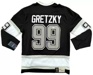 WAYNE GRETZKY #99 SIGNED LOS ANGELES KINGS AUTHENTIC HOCKEY JERSEY PSA/DNA - Picture 1 of 7