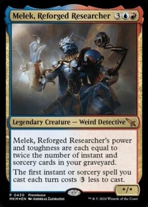 MTG - MELEK, REFORGED RESEARCHER (Foil) - Murders at Karlov Manor (M) - Picture 1 of 1