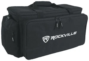 Rockville UT-BAG10 Padded DJ Cable/Utility Bag w/removable Dividers+YKK Zippers - Picture 1 of 12