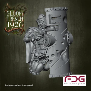 British Breacher A | Fickle Dice Games | Gloom Trench | RPG Wargaming 3D Printed - Picture 1 of 1