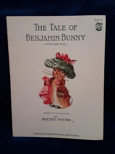 BEAUTIFUL "The Tale Of Benjamin Bunny" - cross stitch pattern booklet - Book 552 - Picture 1 of 12